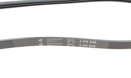 Фото 3 - Ремень приводной HUTCHINSON 848 K 3 (848K3)