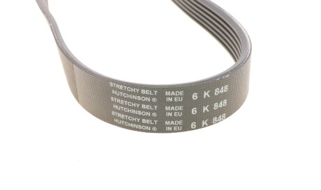 Фото 2 - Ремень приводной HUTCHINSON 848 SK 6 (848SK6)