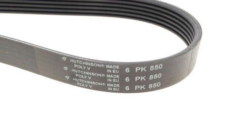 Фото 3 - Ремінь приводний HUTCHINSON 850 K 6 (850K6)