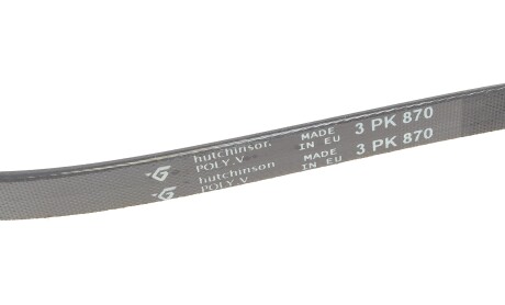 Фото 4 - Ремень приводной HUTCHINSON 870 K 3 (870K3)