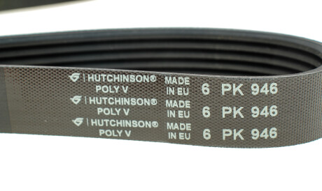 Фото 2 - Ремінь приводний HUTCHINSON 946 K 6 (946K6)