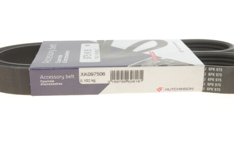 Фото 5 - Ремінь приводний HUTCHINSON 975 K 6 (975K6)