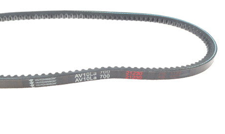 Фото 2 - Ремень приводной HUTCHINSON AV 10 LA 700 (AV10LA700)