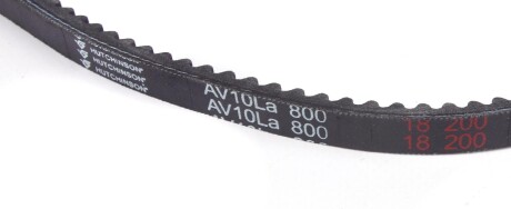 Фото 3 - Ремінь приводний HUTCHINSON AV 10 La 800 (AV10LA800)