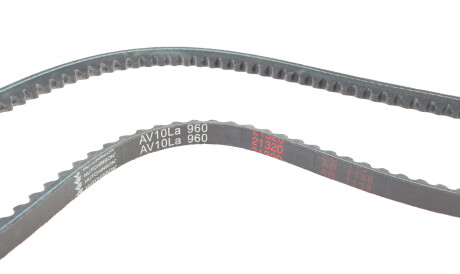 Фото 2 - Ремень приводной HUTCHINSON AV 10 LA 960 (AV10LA960)