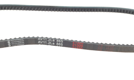 Фото 2 - Ремень приводной HUTCHINSON AV 11.2 LA 865 (AV112LA865)