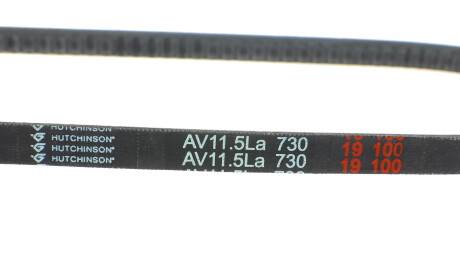 Фото 3 - Ремінь приводний HUTCHINSON AV 11.5 La 730 (AV115LA730)