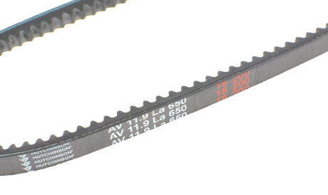 Фото 3 - Ремінь приводний HUTCHINSON AV 11.9 La 650 (AV119LA650)