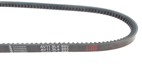 Фото 3 - Ремень приводной HUTCHINSON AV 11.9 LA 885 (AV119LA885)