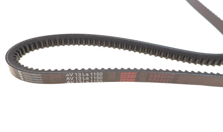 Фото 2 - Ремень приводной HUTCHINSON AV 13 La 1150 (AV13LA1150)