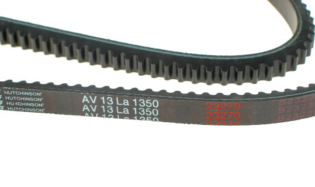 Фото 2 - Ремінь приводний HUTCHINSON AV 13 La 1350 (AV13LA1350)