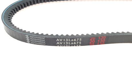 Фото 2 - Ремінь приводний HUTCHINSON AV 13 LA 675 (AV13LA675)