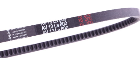 Фото 3 - Ремень приводной HUTCHINSON AV 13 LA 800 (AV13LA800)