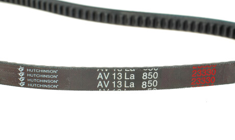 Фото 3 - Ремень приводной HUTCHINSON AV 13 LA 850 (AV13LA850)