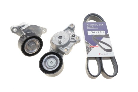 Комплект ремня генератора Peugeot 208/2008 1.6BlueHDi 13- (6PK1004) - HUTCHINSON KHV 269