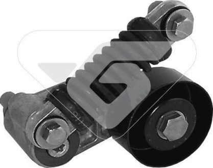 Натягувач поліклинового ременя CITROEN XSARA, XSARA PICASSO PEUGEOT 206 1.1/1.4/1.6 04.97-12.12 - ((575152, 96218349)) HUTCHINSON T1009