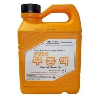 Антифриз-концентрат Long Life Coolant Concentrate -80°C червоний, 2л - (0710000201) Hyundai/Kia 0710000201