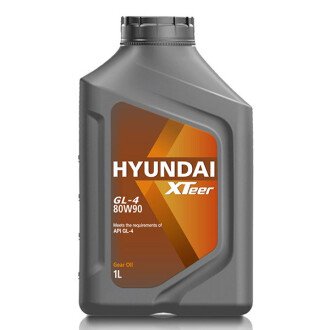 /Mobis XTeer Gear Oil-4 80W-90 GL-4 1л Напівсинтетична трансмісійна олива - Hyundai/Kia 1011018