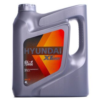 /Mobis XTeer Gear Oil-4 75W-90 GL-4 4л Синтетична трансмісійна олива - Hyundai/Kia 1041435