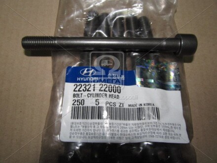 Фото 2 - Болты головки блока цилиндров Hyundai/Kia 2232122000