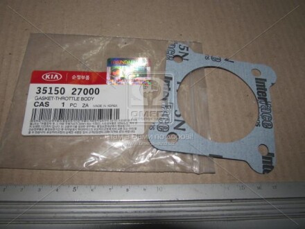 Прокладка дроссельной заслонки (Mobis) - Hyundai/Kia 3515027000