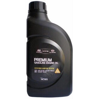 Моторное масло Premium Gasoline SL 5W-20, 1 л - (510000121, 0510000321, 0510000320) Hyundai/Kia 0510000121