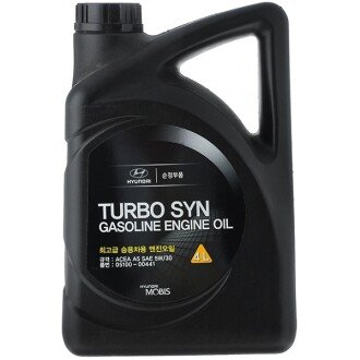 Моторна олива Turbo Syn SM 5W-30, 4 л - Hyundai/Kia 0510000441