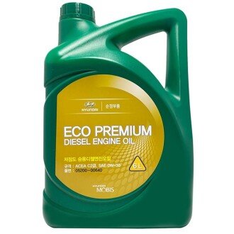 Моторна олива Eco Premium Diesel 0W-30, 6 л - Hyundai/Kia 0520000640