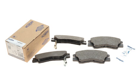 Фото 2 - Тормозные колодки ICER 140701