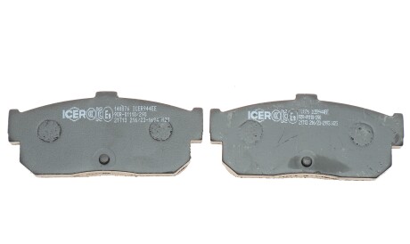 Фото 3 - Гальмівні колодки ICER 140876