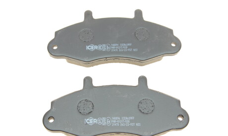 Фото 3 - Гальмівні колодки ICER 140896