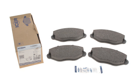 Фото 3 - Тормозные колодки ICER 140897