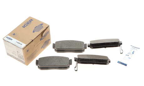 Фото 2 - Гальмівні колодки ICER 140915