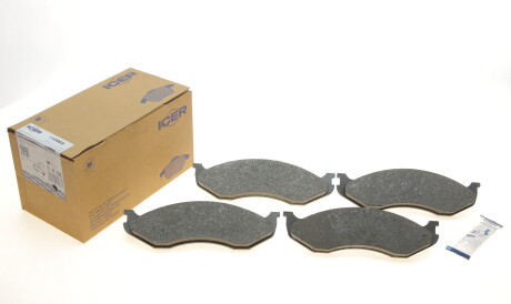 Фото 2 - Гальмівні колодки ICER 140968