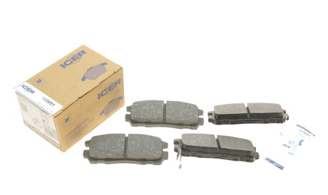 Фото 2 - Тормозные колодки ICER 140991