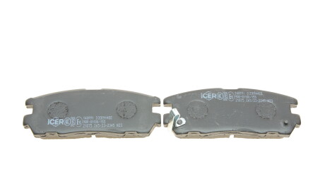 Фото 3 - Тормозные колодки ICER 140991