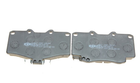 Фото 3 - Гальмівні колодки ICER 141007