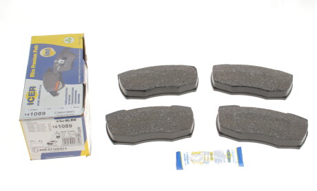 Фото 4 - Гальмівні колодки ICER 141089