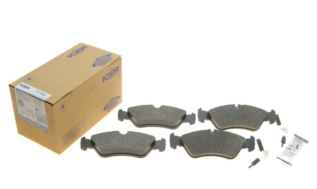 Фото 2 - Гальмівні колодки ICER 141103