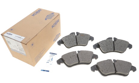 Фото 2 - Гальмівні колодки ICER 141104-046 (141104046)