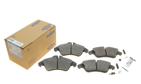 Фото 2 - Тормозные колодки ICER 141104