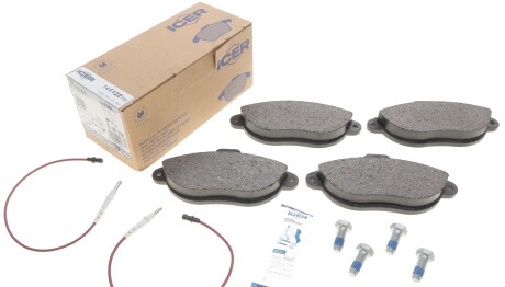 Фото 2 - Гальмівні колодки ICER 141122-700 (141122700)