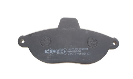 Фото 3 - Гальмівні колодки ICER 141122-700 (141122700)