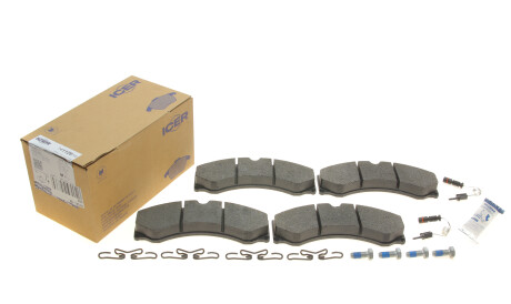 Фото 2 - Гальмівні колодки ICER 141126-700 (141126700)