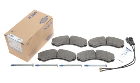 Фото 2 - Гальмівні колодки ICER 141208-200 (141208200)