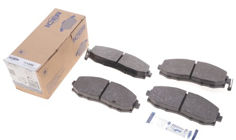 Фото 2 - Гальмівні колодки ICER 141266