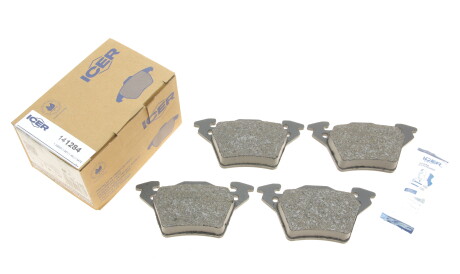 Фото 2 - Гальмівні колодки ICER 141284