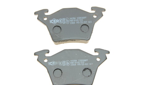 Фото 3 - Гальмівні колодки ICER 141284
