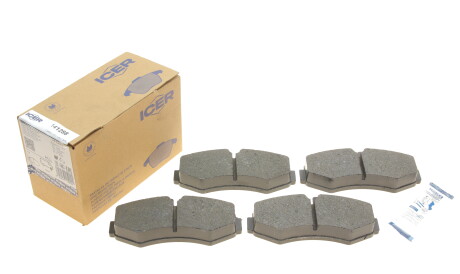 Фото 2 - Тормозные колодки ICER 141288