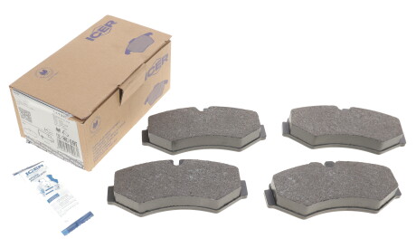 Фото 2 - Гальмівні колодки ICER 141289